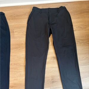 YoungLA Men's Black Performance Chinos